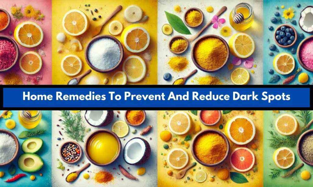 Home Remedies To Prevent And Reduce Dark Spots