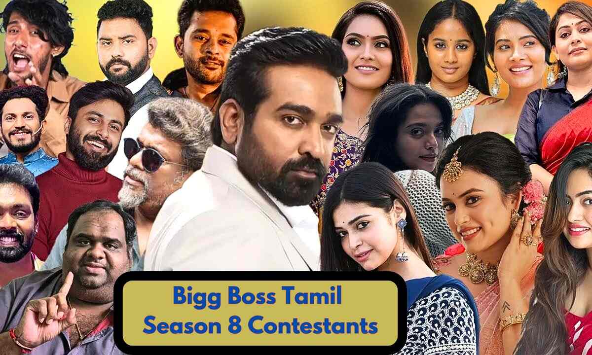 Bigg Boss Tamil Season 8 Contestants List